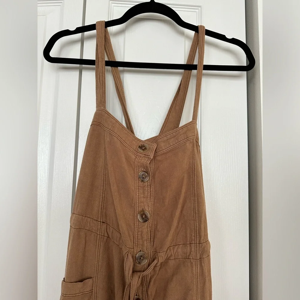 FREE PEOPLE CATCH THE BREEZE DRESS IN AMBER WAVES SIZE SMALL - Picture 6 of 16